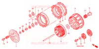 EMBRAYAGE pour Honda CRF 450 R de 2004