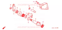 FREIN DE PARKING pour Honda 50 GYRO CANOPY DECK TYPE de 2001