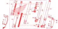 FOURCHE pour Honda CRF 450 X de 2005