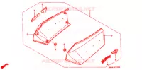 COUVERCLE LATERAUX ('90) pour Honda GL 1500 GOLD WING SE de 1991