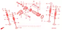 ARBRE A CAMES   SOUPAPE pour Honda CRF 450 R de 2004