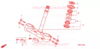 TIGE DE DIRECTION  pour Honda CRF 450 R de 2004