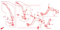 PEDALE   KICK pour Honda CRF 450 R de 2006