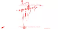 BEQUILLE pour Honda FTR 223 MODEL D de 2002