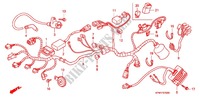 FAISCEAU DES FILS   BOBINE D'ALLUMAGE pour Honda FTR 223 MODEL STANDARD de 2005