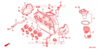 FILTRE A AIR pour Honda CB 400 SUPER FOUR ABS VTEC REVO Two-tone main color de 2012