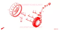 ALTERNATEUR pour Honda CB 400 F WHITE de 2014
