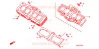 CYLINDRE pour Honda CB 400 SUPER FOUR DRIVING SHOOL de 2014