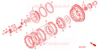 EMBRAYAGE pour Honda CB 400 SUPER BOL D\'OR VTEC REVO With half cowl de 2010