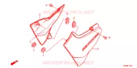 COUVERCLES LATERAUX pour Honda CB 400 SUPER BOL D\'OR ABS REVO de 2014