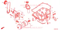 CARTER   POMPE   FILTRE A HUILE pour Honda CB 400 X de 2013