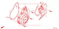 CARTER D'ALLUMAGE pour Honda CB 400 X de 2013