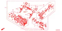 CORPS DE PAPILLON pour Honda CB 400 X de 2013
