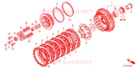 EMBRAYAGE pour Honda CB 400 X de 2016