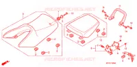 SELLE pour Honda CBR 125 de 2007