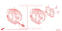 CYLINDRE pour Honda WAVE DASH 110, Kick start de 2011