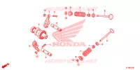 CULASSE pour Honda WAVE 110 ALPHA, front drum, spoked wheels de 2017