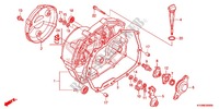 CARTER MOTEUR DROIT pour Honda FUTURE 125 Casted wheels, Rear brake disk de 2014