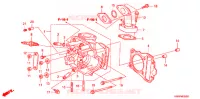 CULASSE pour Honda WAVE 110 Casted wheels, Electric start de 2011