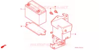 BATTERIE pour Honda SUPER CUB 50 DELUXE de 1992