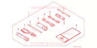 OUTIL pour Honda SUPER CUB 50 DELUXE de 1992