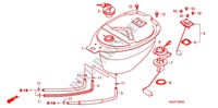 RESERVOIR A CARBURANT (C505/7) pour Honda SUPER CUB 50 STANDARD de 2007