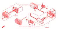 CLIGNOTANT (CM) pour Honda SUPER CUB 90 CUSTOM SQUARE LIGHT de 2002