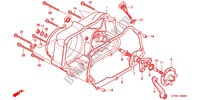 CARTER MOTEUR DROIT pour Honda SUPER CUB 90 CUSTOM SQUARE LIGHT de 2000