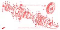 EMBRAYAGE pour Honda SUPER CUB 90 DELUXE de 2007