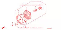 PHARE (D) pour Honda SUPER CUB 90 DELUXE de 2007