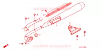 SILENCIEUX D'ECHAPPEMENT pour Honda SUPER CUB 90 DELUXE de 2007