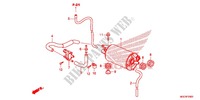 SYSTÈME DE RECYCLAGE DES GAZ pour Honda CB 1100 RED de 2013