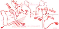 COMMODO   LEVIER   CABLE pour Honda CB 1100 S ABS de 2016