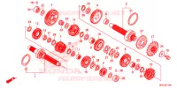 BOITE DE VITESSES pour Honda CB 1100 S ABS de 2014