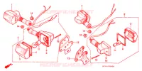 CLIGNOTANT pour Honda CB 125 TWIN de 1990