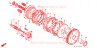 EMBRAYAGE pour Honda CB 125 TWIN de 1990