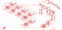 FEUX AVANT pour Honda CB 125 TWIN de 1990