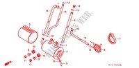 SYSTÈME DE RECYCLAGE DES GAZ pour Honda CB 125 TWIN de 1990
