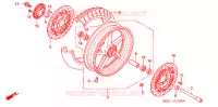 ROUE AVANT pour Honda CB 1300 SUPER FOUR de 2004