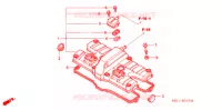COUVRE CULASSE pour Honda CB 1300 SUPER FOUR SILVER de 2003