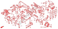 FAISCEAU DES FILS   BOBINE D'ALLUMAGE (CB1300F/F1) pour Honda CB 1300 SUPER FOUR TYPE 2 de 2003