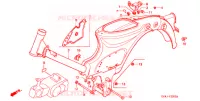 CADRE pour Honda PRESS CUB 50 DELUXE de 1993