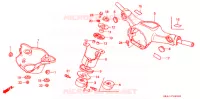 GUIDON pour Honda PRESS CUB 50 DELUXE de 1993