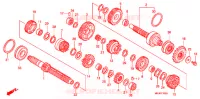 BOITE DE VITESSES pour Honda CB 1300 SUPER FOUR ABS TYPE 2 de 2006
