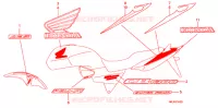 MARQUE  pour Honda CB 1300 SUPER FOUR ABS TYPE 1 de 2007