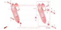AMORTISSEUR ARRIERE pour Honda CB 1300 SUPER BOL DOR ABS TWO TONES de 2009