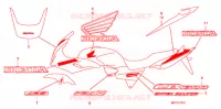 MARQUE  pour Honda CB 1300 SUPER BOL DOR ABS TWO TONES de 2009