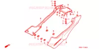 COUVERCLES LATERAUX pour Honda CB 250 NIGHTHAWK de 2001