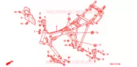 CADRE pour Honda CB 250 NIGHTHAWK de 2004