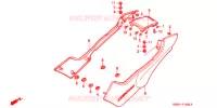 COUVERCLES LATERAUX pour Honda CB 250 NIGHTHAWK de 2004